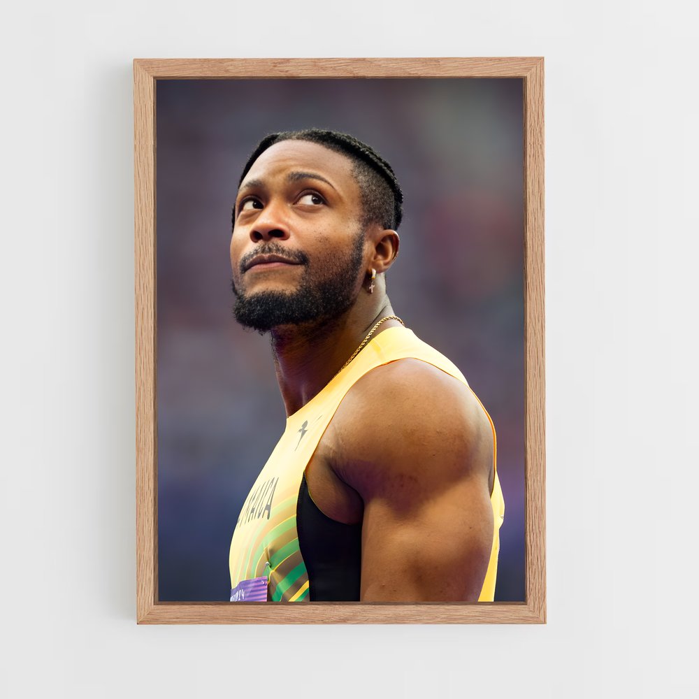Poster Vibes de Lyles – affiche Athlétisme (vue 4)
